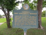 Florida's First Confederate Monument Marker, Defuniak Springs, FL by George Lansing Taylor, Jr.