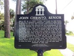 John Christo Senior Marker (Obverse) Panama City, FL by George Lansing Taylor, Jr.
