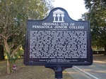 Original Site of Pensacola Junior College Marker Pensacola, FL by George Lansing Taylor, Jr.