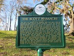 Scott Massacre Marker Chattahoochee, FL by George Lansing Taylor, Jr.