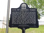 Site of Loftin's Ferry Marker Panama City, FL by George Lansing Taylor, Jr.