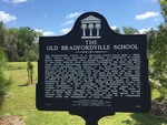 Old Bradfordville School Marker, Bradfordville, FL by George Lansing Taylor, Jr.
