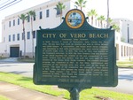 City of Vero Beach Marker (Reverse) Vero Beach, FL by George Lansing Taylor, Jr.