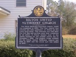 Hilton United Methodist Church Marker Hilton, GA by George Lansing Taylor, Jr.