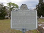 Site of First Church Building Marker Cuthbert, GA by George Lansing Taylor, Jr.
