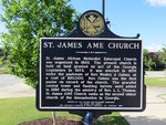 St James AME Church Marker Columbus, GA by George Lansing Taylor, Jr.