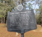 Fannie Askew Williams Park Marker Hilton, GA by George Lansing Taylor, Jr.