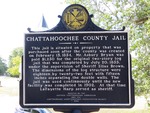 Chattahoochee County Jail Marker (Reverse) Cusseta, GA by George Lansing Taylor, Jr.