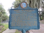 Robert Lee McKenzie's Home and Office Marker (Obverse) Panama City FL by George Lansing Taylor, Jr.