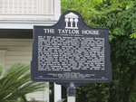 The Taylor House Marker Tallahassee, FL by George Lansing Taylor, Jr.