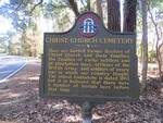 Christ Church Cemetery Marker St Simons Island, GA
