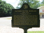 Father Peter Whelan Marker Andersonville, GA