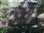 First Black Graduate of West Point Marker Thomasville, GA by George Lansing Taylor, Jr.