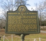 Hernando De Soto in Georgia Marker Arlington, GA by George Lansing Taylor, Jr.