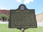 Indian Fights Marker Nashville, GA