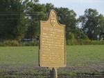 Noted Indian Settlement Marker Lee County, GA by George Lansing Taylor, Jr.