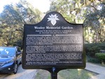 Wesley Memorial Garden Marker St Simons Island, GA