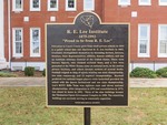 R.E. Lee Institute Marker Thomaston, GA by George Lansing Taylor, Jr.