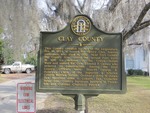 Clay County Marker Fort Gaines, GA by George Lansing Taylor, Jr.