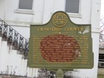 Crawford County Marker Knoxville, GA by George Lansing Taylor, Jr.