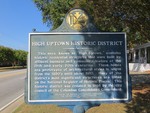 High Uptown Historic District Marker Columbus, GA by George Lansing Taylor, Jr.