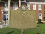 Lee County Marker Leesburg, GA by George Lansing Taylor, Jr.