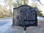 St Simons Island Marker, GA by George Lansing Taylor, Jr.