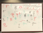 Improv Show: Today's Players Doodle by University of North Florida