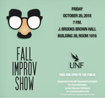 Poster: Fall Improv Show by University of North Florida