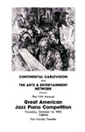 Continental Cablevision and The Arts & Entertainment Network Present The 11th Annual Great American Jazz Piano Competition