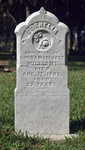 Gravestone of Cornelia Williams by James Dwight Davis