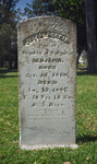 Gravestone of Julia Borcia by James Dwight Davis