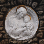 Madonna and Child Bas-Relief by James Dwight Davis