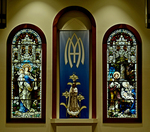 Marian Triple Window by James Dwight Davis