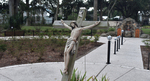 A Large Crucifix in the Garden by James Dwight Davis