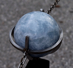 Calcite Rosary bead in the Rosary Garden by James Dwight Davis