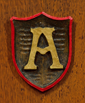 A Shield Inscribed with an A by James Dwight Davis