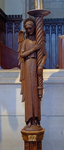 Carved Angel Candle Holder by James Dwight Davis