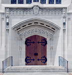 Good Shepherd Episcopal Church Front Doors by James Dwight Davis