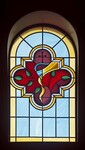 Window Seven of Seven Depicting the Sacraments. This one shows Olive Oil for Anointing of the Sick by James Dwight Davis