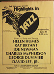Highlights in Jazz Concert 037 - Blues -- Sung and Swung by Jack Kleinsinger and Danny Gottlieb