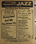 Highlights in Jazz Concert 085 - A Jazz Portrait of Irving Berlin by Jack Kleinsinger and Danny Gottlieb