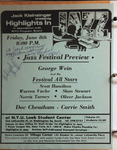Highlights in Jazz Concert 094 - Jazz Festival Preview