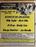 Highlights in Jazz Concert 095 - Return of the Jazz Session