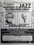 Highlights in Jazz Concert 263- Jazz Singers/ Songwriters