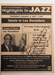 Highlights in Jazz Concert 276- Salute to Lou Donaldson