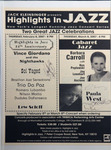 Highlights in Jazz Concert 278- Cabaret Jazz