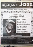 Highlights in Jazz Concert 316- Salute to George Wein