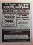 Highlights in Jazz Concert 233- Jazz From Bunk to Monk