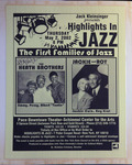 Highlights in Jazz Concert 240- The First Families of Jazz
